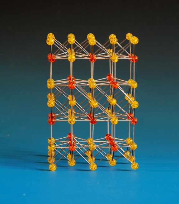 Crystal structure models of alloys and metallurgical materials