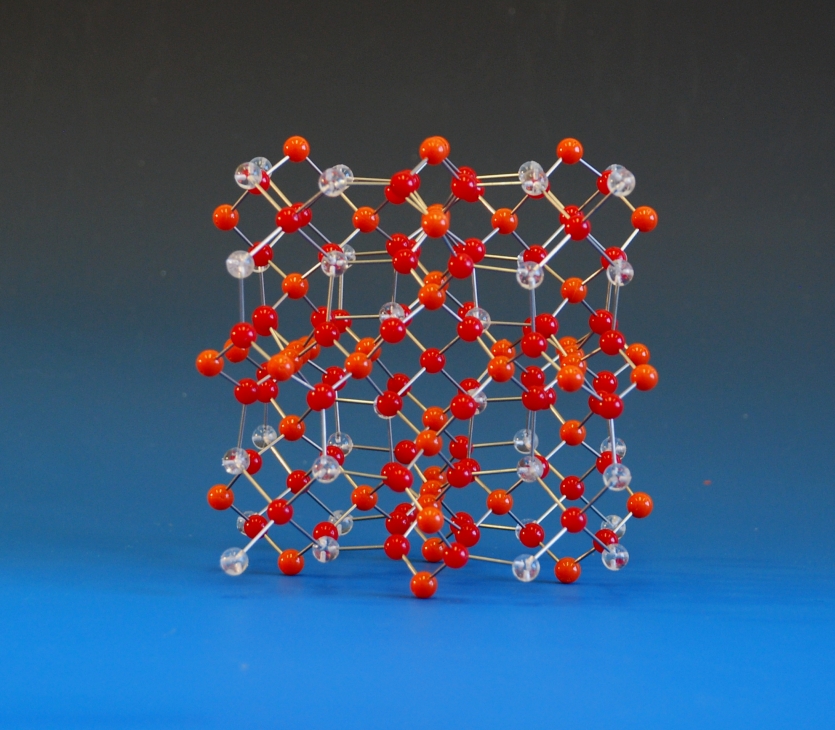 A model of the crystal structure of Zn4O(BO2)6
