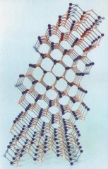 Gallium arsenide showing 111, 100 and 110 faces