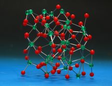 A crystal structure model of amorphous zirconium dioxide